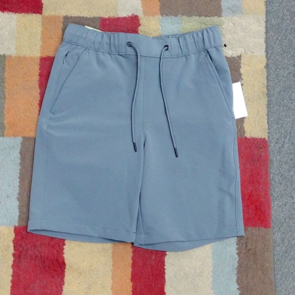 Goodfellow & Co. Tech Jogger Shorts Grey XS NWT Gray Pockets String waist